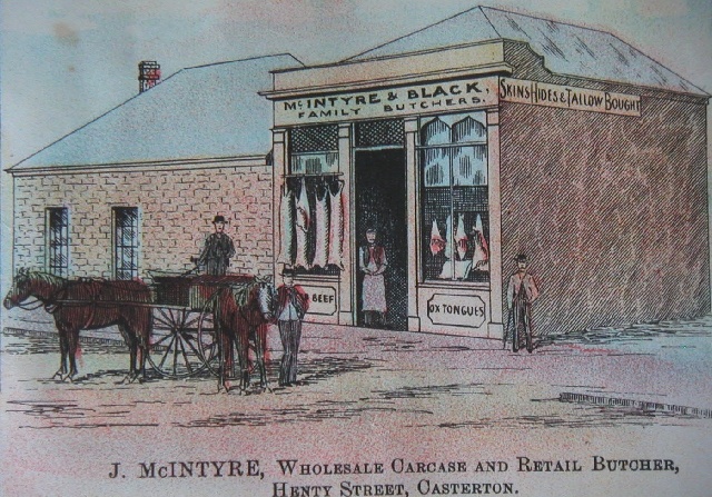 J McIntyre, Butcher, Casterton